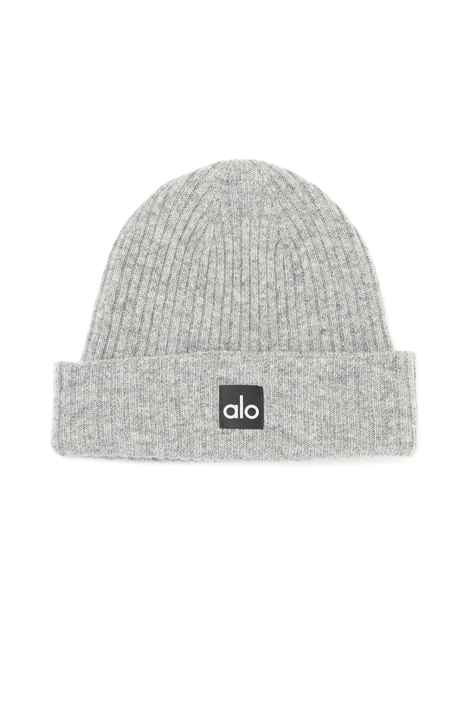ALO | Cashmere Beanie Hat in Dove Grey Heather | Alo Yoga (US)