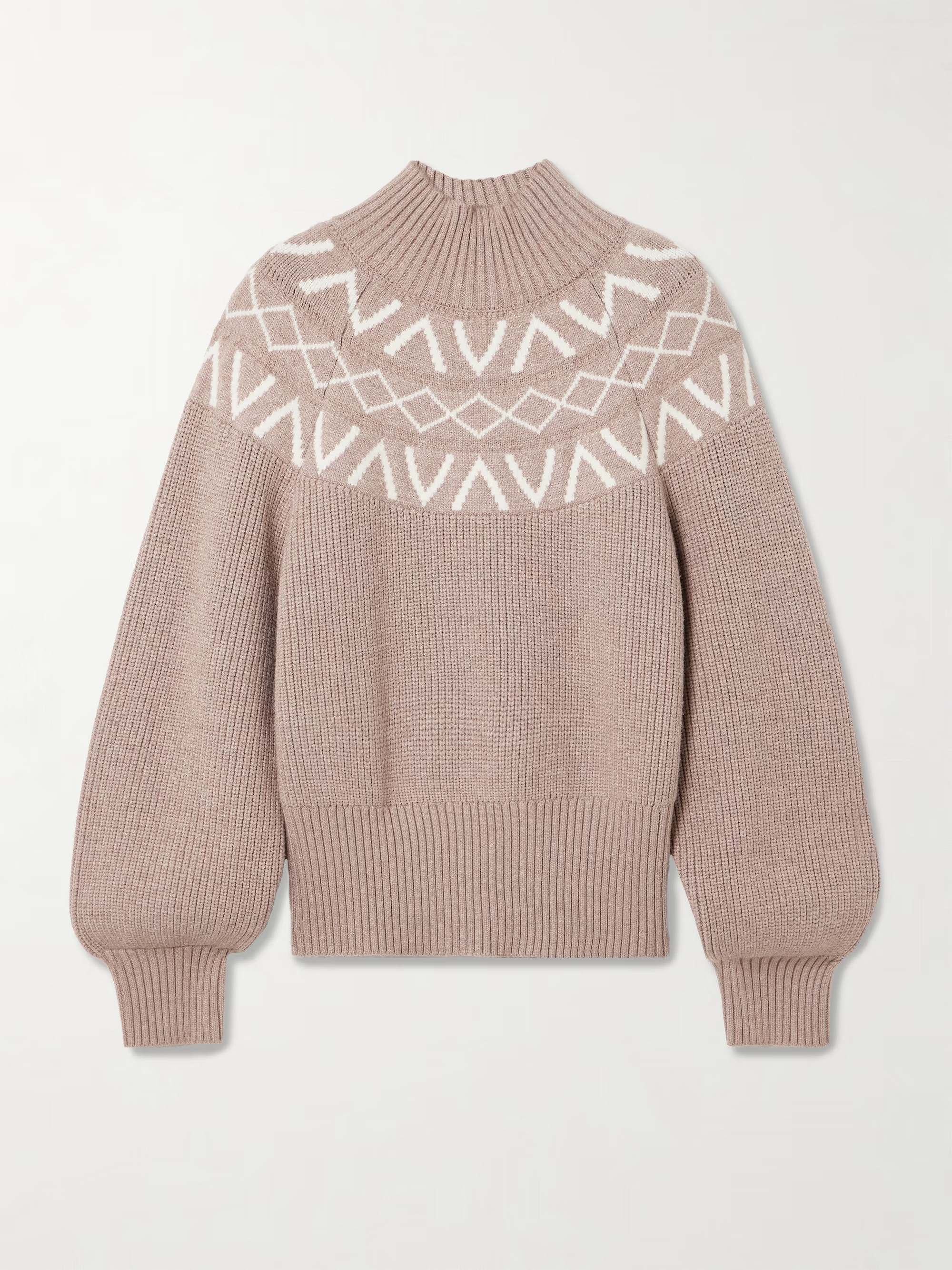 Marcie Fair Isle knitted sweater | NET-A-PORTER (US)