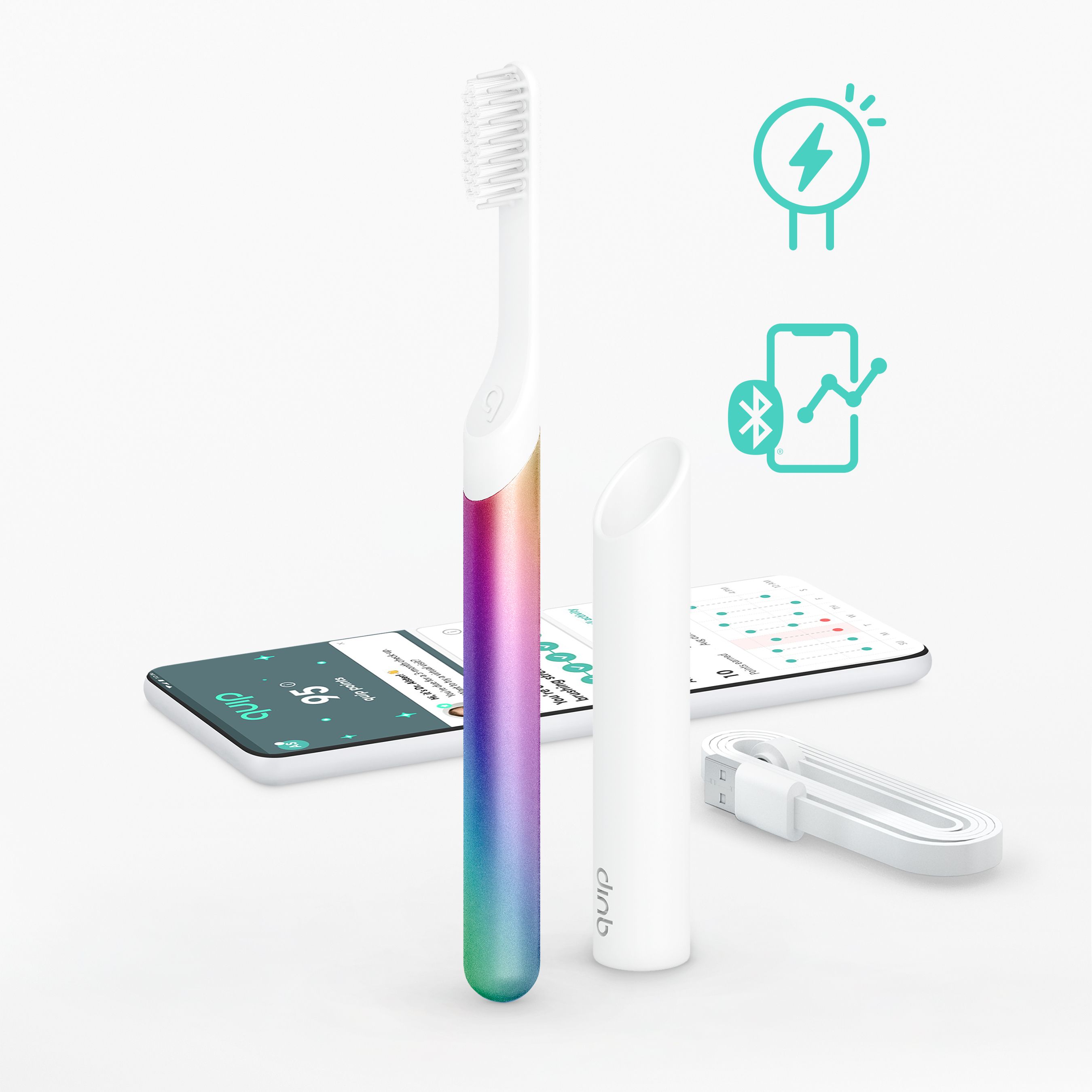 Limited Edition Pride Smart Rechargeable Brush | quip