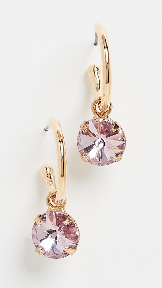 Jennifer Behr Gemmy Hoop Earrings | SHOPBOP | Shopbop