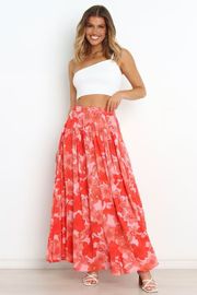 Brentwood Skirt - Pink Floral | Petal & Pup (AU)