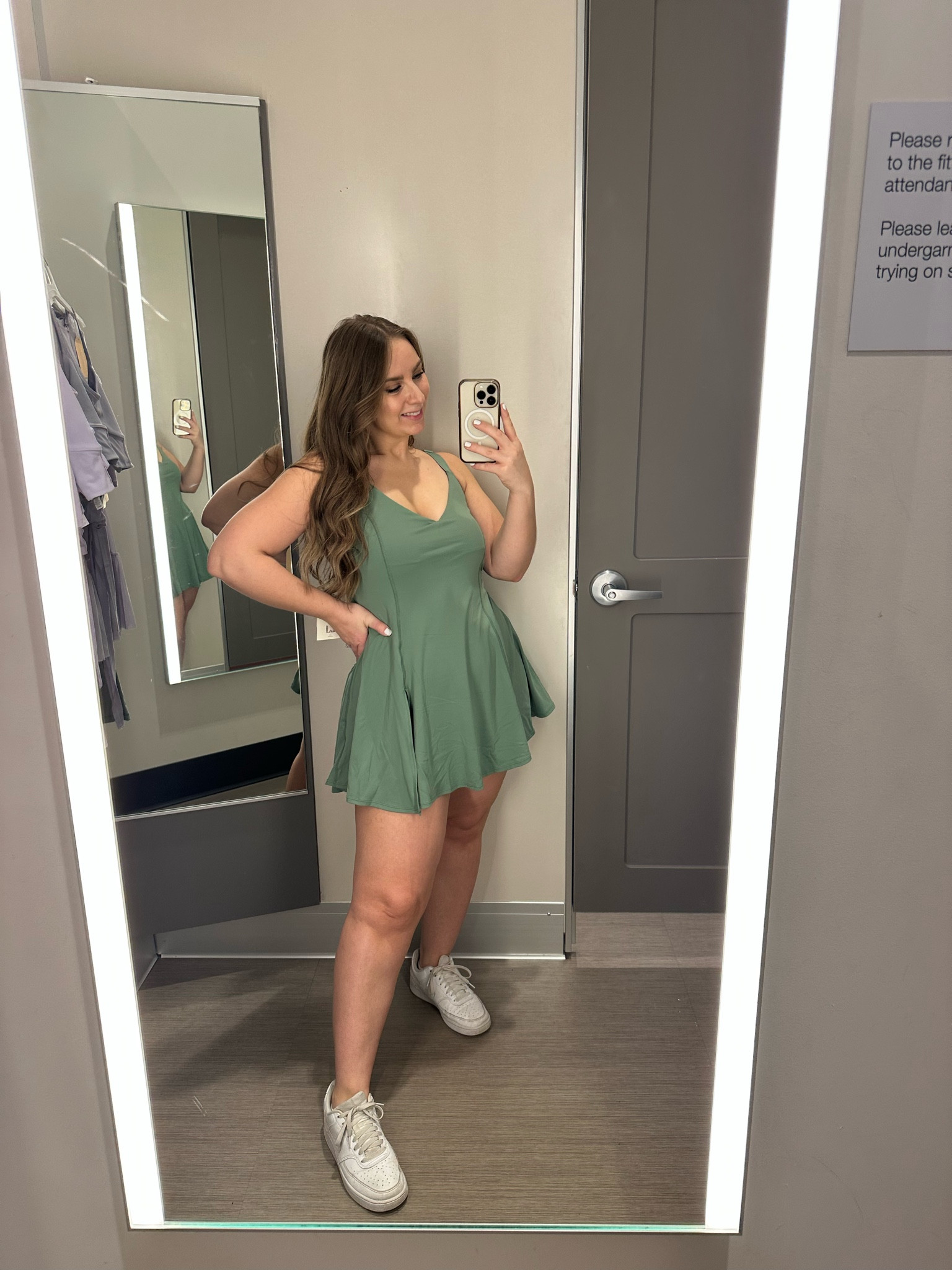 Super comfy and flattering athletic dress from Blogilates for Target! The green color is so pretty for spring. It’s all one piece underneath and the shorts have pockets! Straps are adjustable as well. Wearing a large!

#LTKFindsUnder50 #LTKActive #LTKFitness