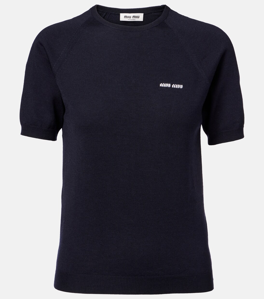 Ribbed-knit virgin wool top | Mytheresa (INTL)