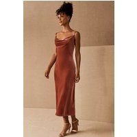 Rust Color Velvet Dress, Bridesmaid Dresses, Party Wedding Maxi Wrapdress, Long Free Custom | Etsy (US)