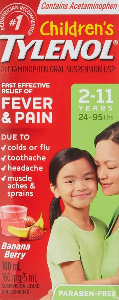 Tylenol Children's Liquid for Fever and Pain Relief | Amazon (CA)