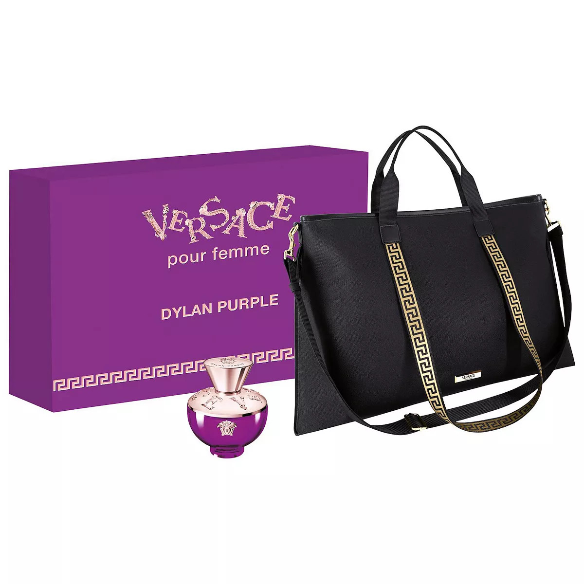 Versace Dylan Purple Eau de Parfum and Tote Bag Set | Kohl's