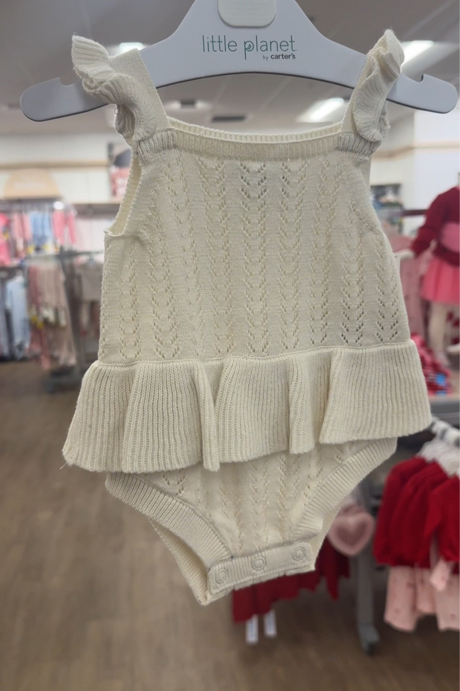 Baby girl spring romber! Would be so cute with a big bow 🌼