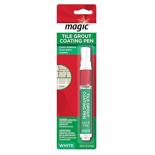 Magic Tile & Grout Coating Pen 0.25 Fl Oz (Pack of 1), White | Amazon (US)