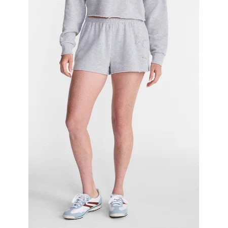 No Boundaries Pride French Terry Graphic Shorts 2 Inseam Women s XXS-XXL | Walmart (US)