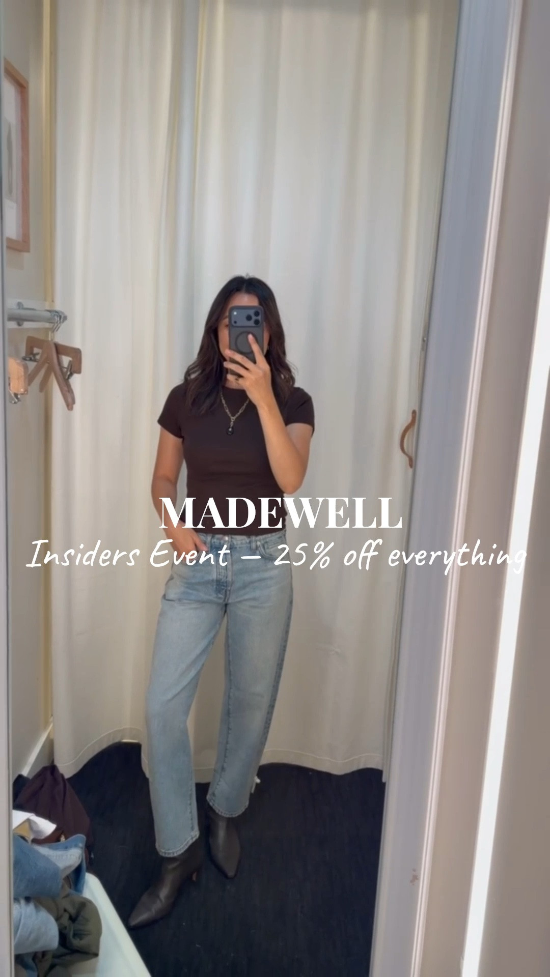25% off everything for Madewell’s insiders sale (it’s free to sign up!) 

Tee — xs 
Barrel jeans — sized down to 24 standard, Greenwich wash 

Elevated style / fall outfit / style over 30

#LTKootd #LTKSaleAlert