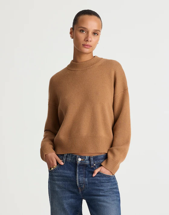 SoftWool Boxy Crewneck Sweater | Madewell