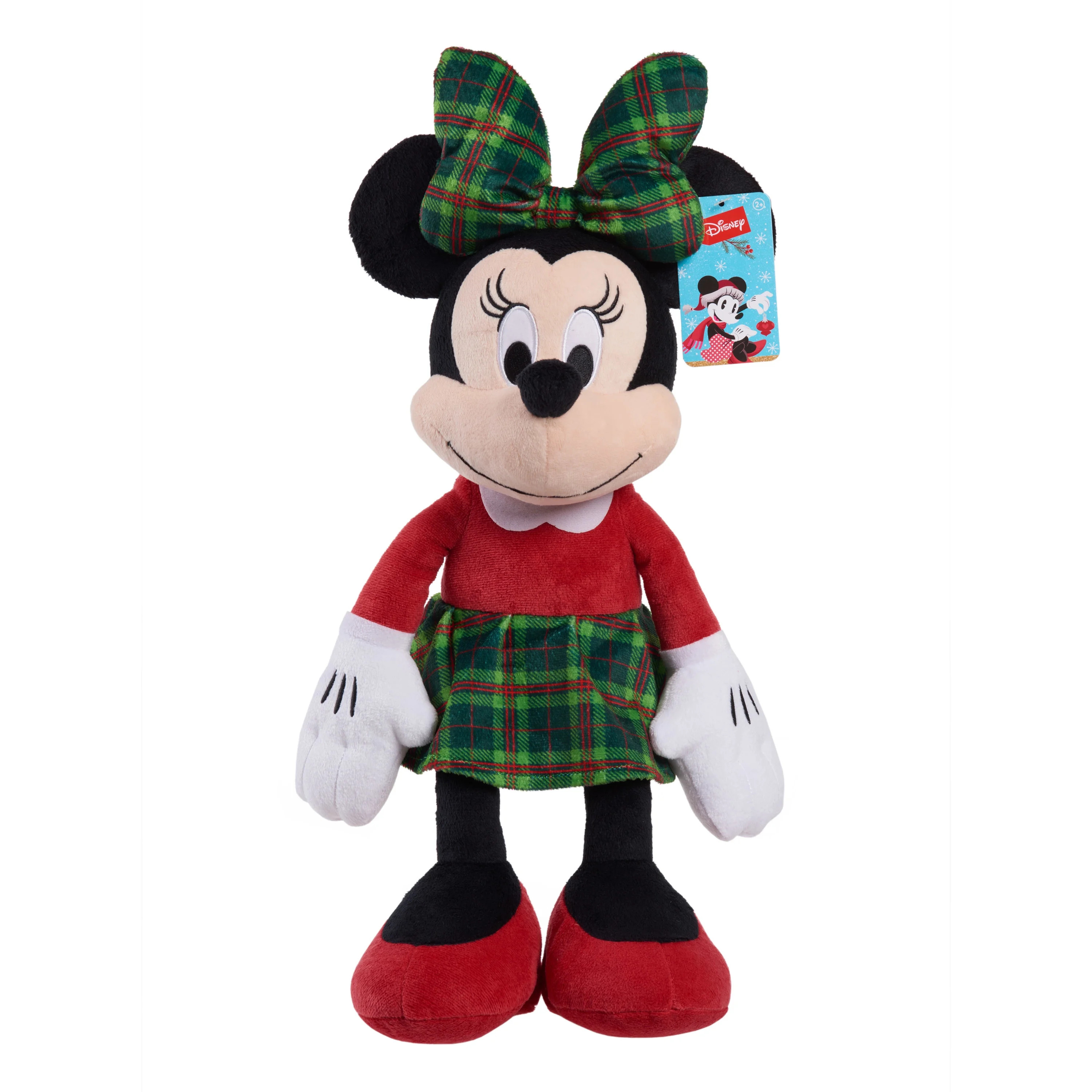Disney Holiday Classics Minnie Mouse 19-inch Large Plushie Stuffed Animal, Kids Toys for Ages 2 u... | Walmart (US)