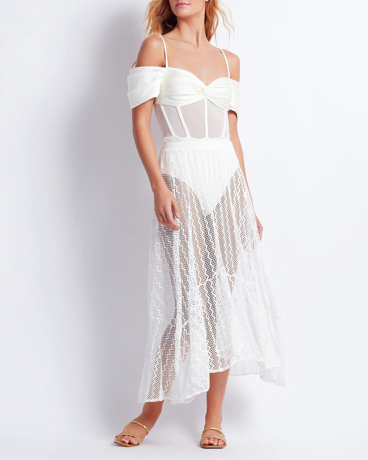 Lace Beach Skirt | PatBO