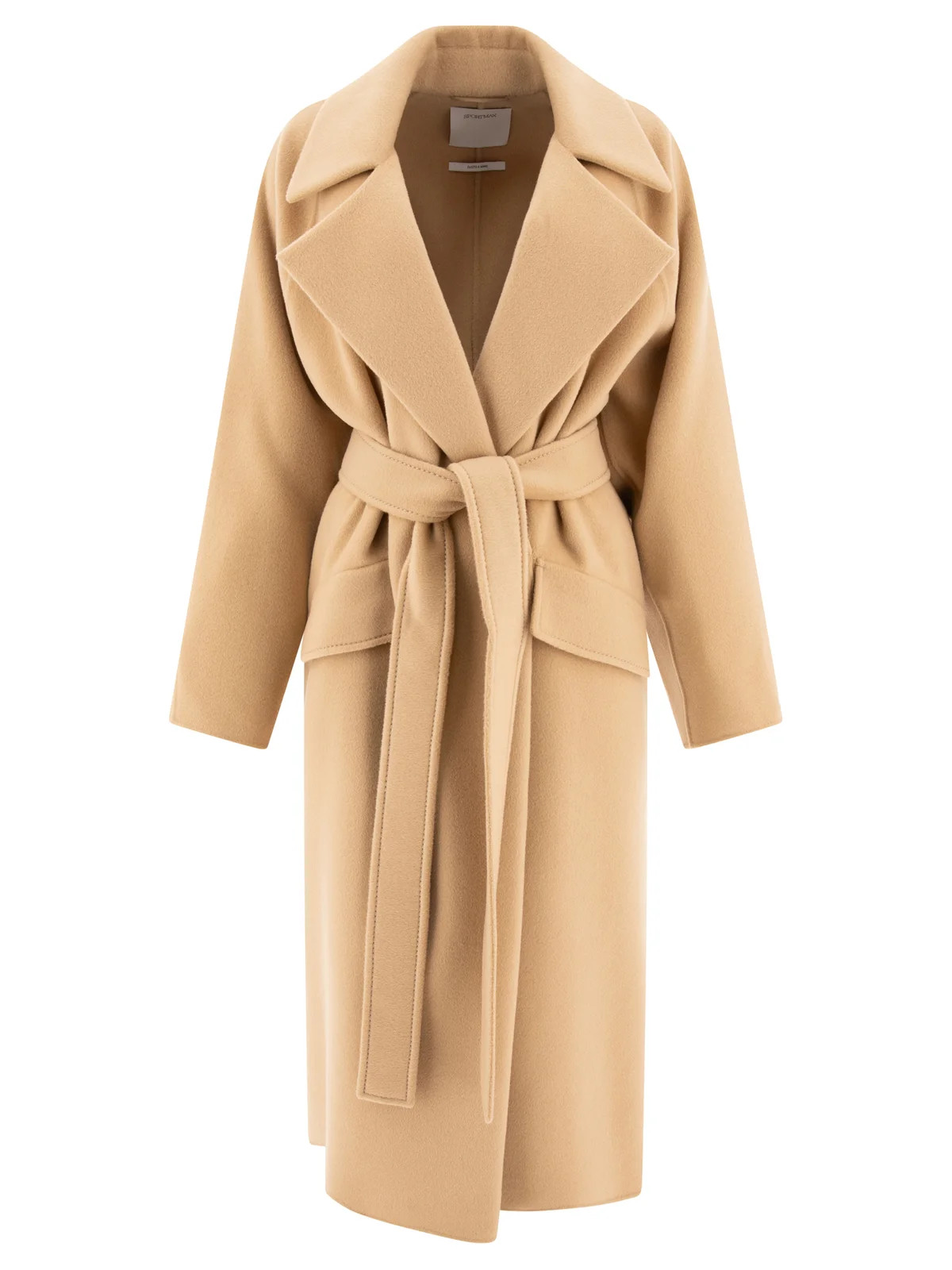 Sportmax Orense Belted Long-Sleeved Coat | Cettire Global