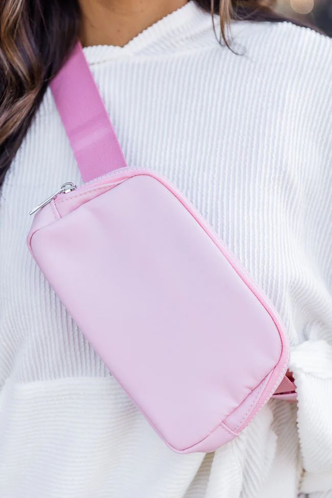 Places To Go Blush Belt Bag | Pink Lily