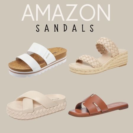 Amazon Sandals, platform sandals, slides 

#LTKfindsunder100 #LTKfindsunder50 #LTKshoecrush