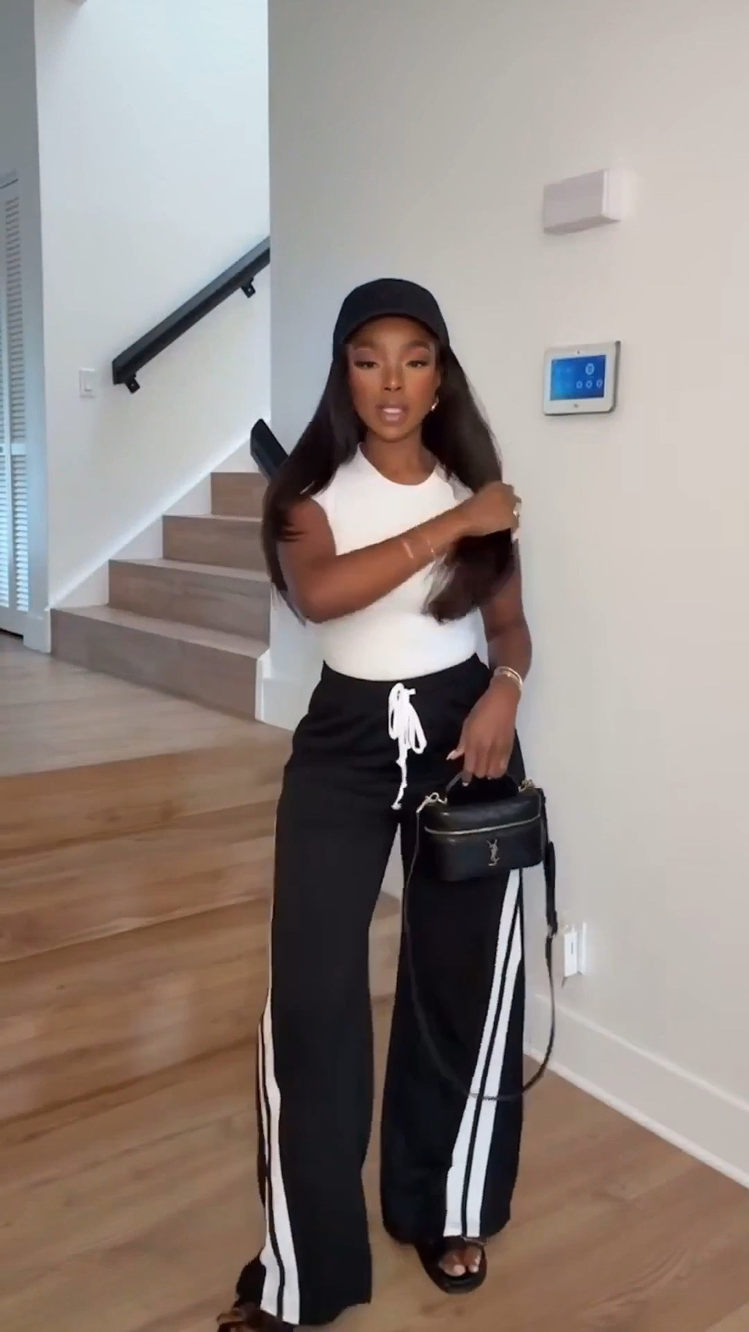 Scroll to shop! ✨ Casual mom outfit. Everything from this look is linked below. 👇🏽    Wearing: Size Small | 5’4” | 140 lbs  📲   Download the FREE LTK app & follow me (@kirasfashionfinds) to shop all my daily finds.  #LTKootd #LTKPetite #LTKU