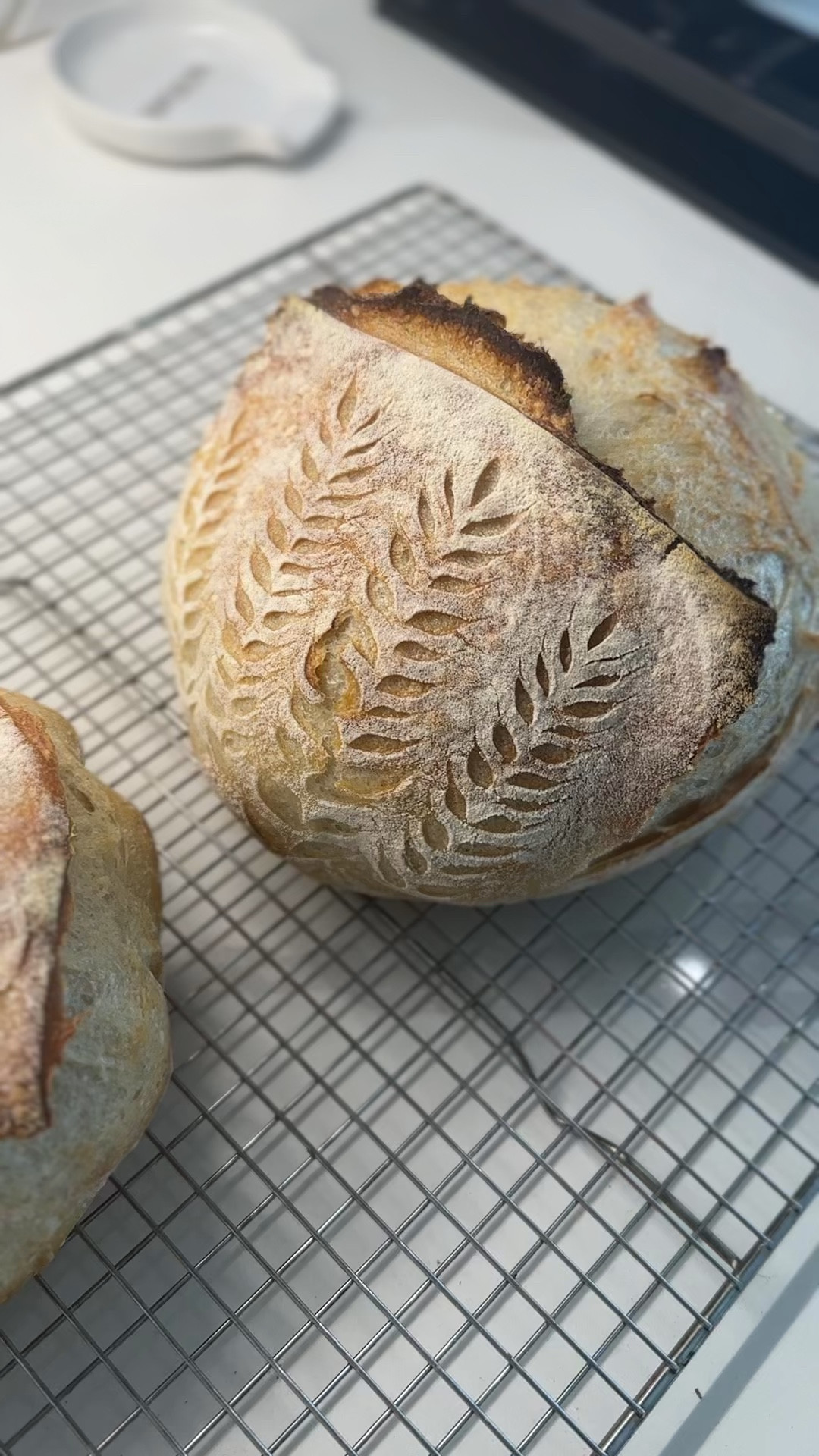 Making sourdough is so therapeutic for me! 🥖