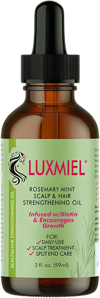 Rosemary Essential Oil for Hair Growth, 100% Pure Organic Rosemary Mint Scalp & Hair Strengthenin... | Amazon (US)