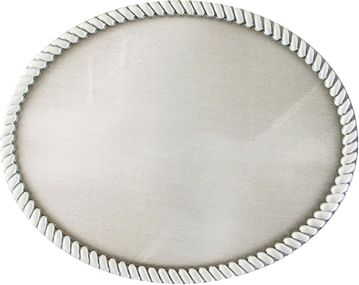 JEAN'S FRIEND Vintage Style Western Rope Oval Blank Custom Belt Buckle also Stock in the US | Amazon (US)