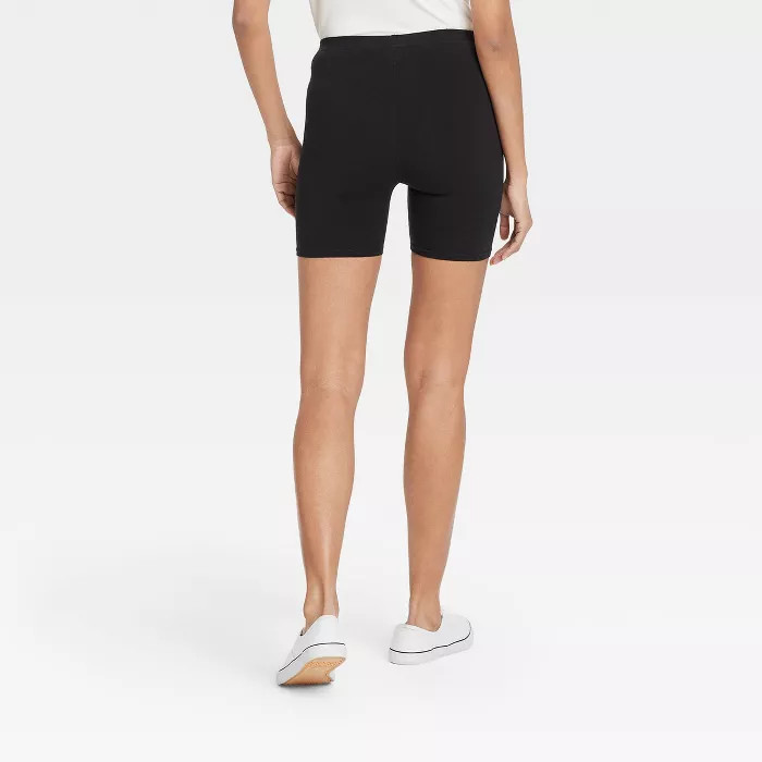 Women's Cotton 5" Inseam Bike Shorts - Xhilaration™ Black | Target