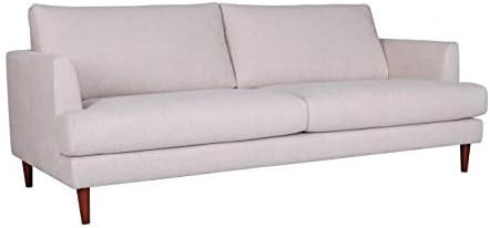 Amazon Brand – Rivet Canton Deep Mid-Century Modern Sofa Couch, 88.6"W, White | Amazon (US)