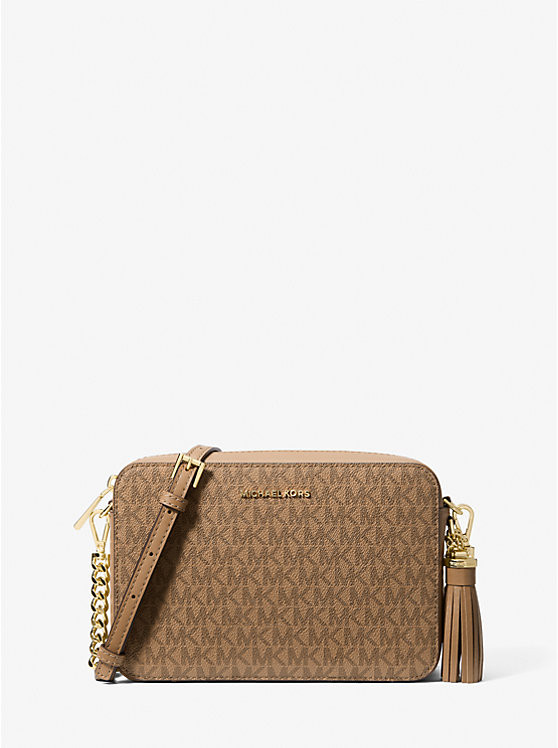 Jet Set Medium Logo Camera Bag | Michael Kors US