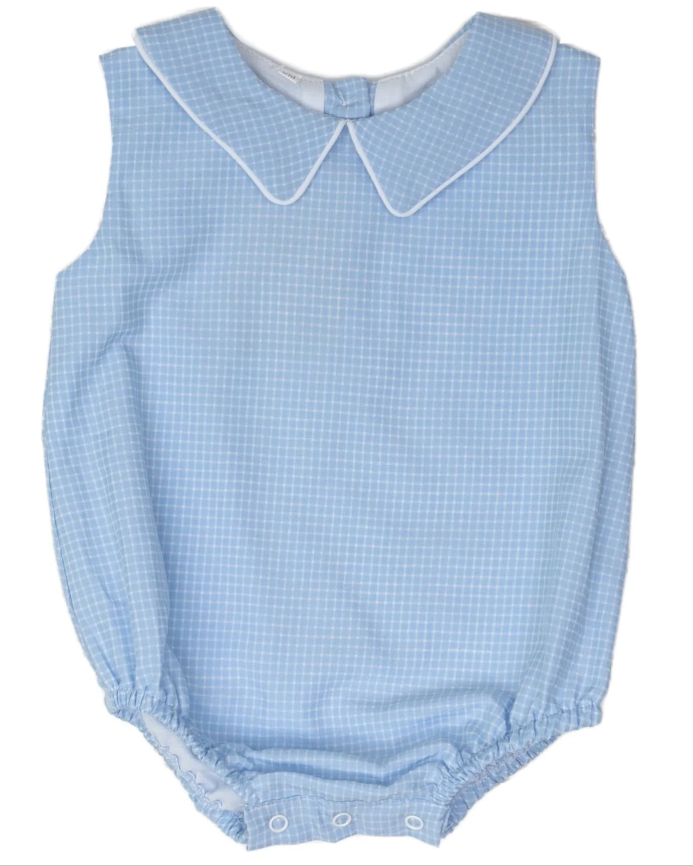 James Blue Check Bubble | The Oaks Apparel Company