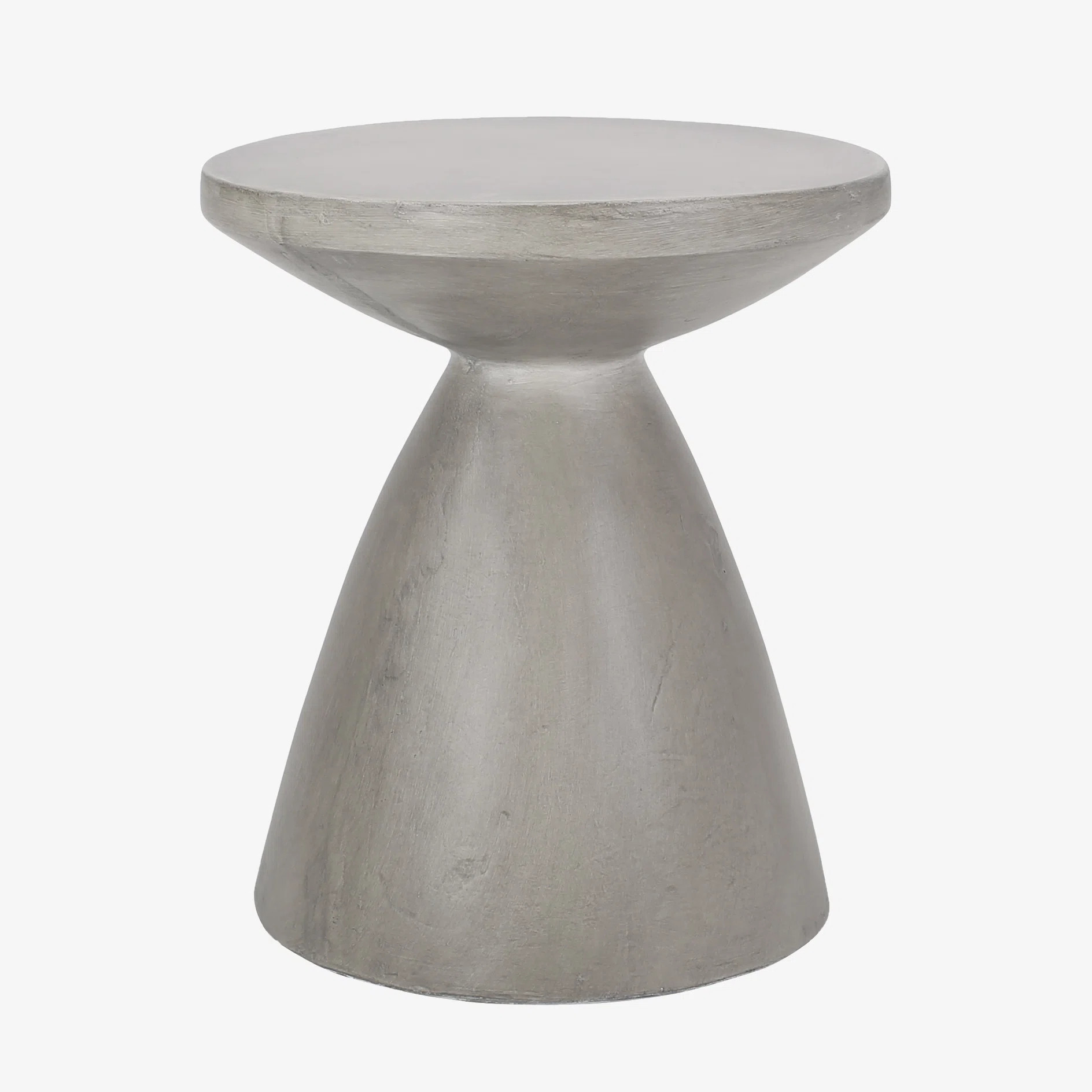 Sayle Round Concrete Outdoor Side Table | Wayfair North America