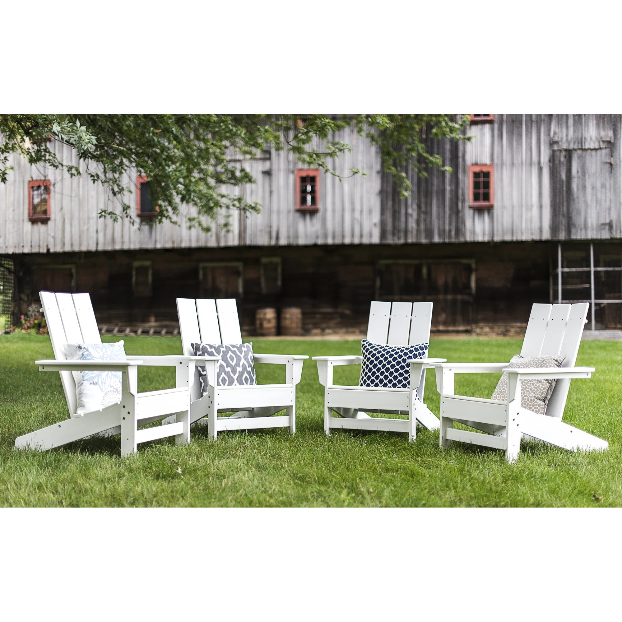 Ratcliff Outdoor Adirondack Set (Set of 4) | Joss & Main