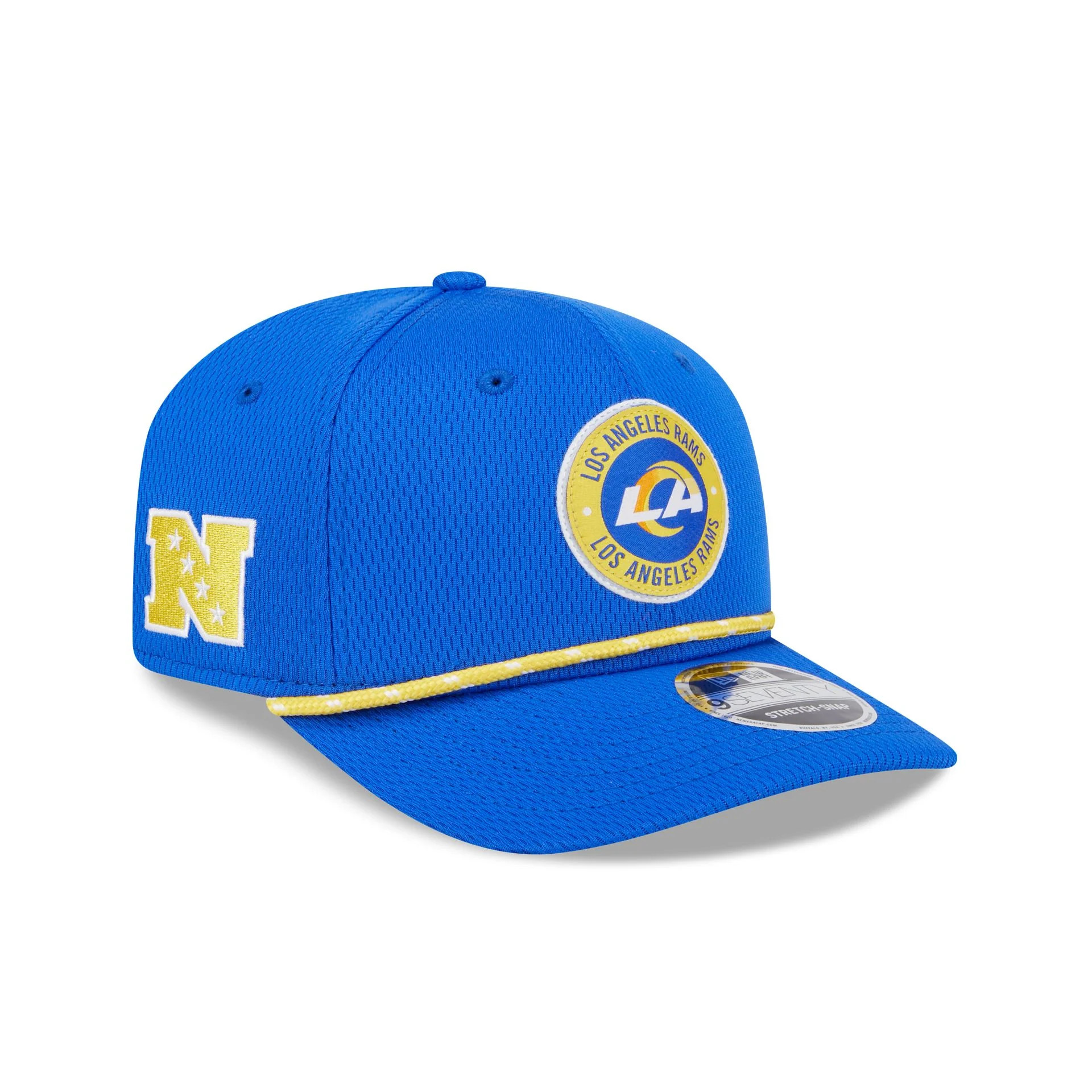 Los Angeles Rams 2024 Sideline 9SEVENTY Stretch-Snap Hat | New Era