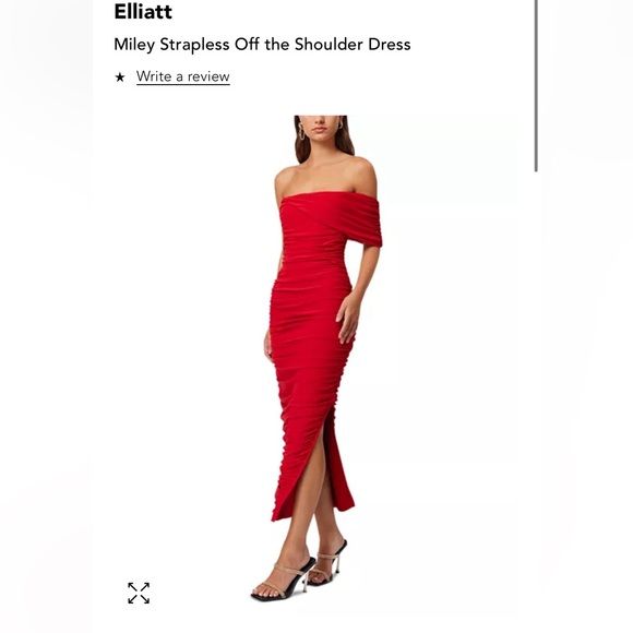 NWOT Elliatt Miley Dress in Red | Poshmark