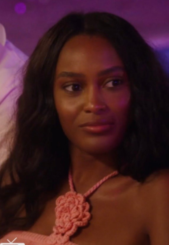 Summer House: Season 9 Episode 4 Ciara's Pink Crochet Flower Top & Skirt Set