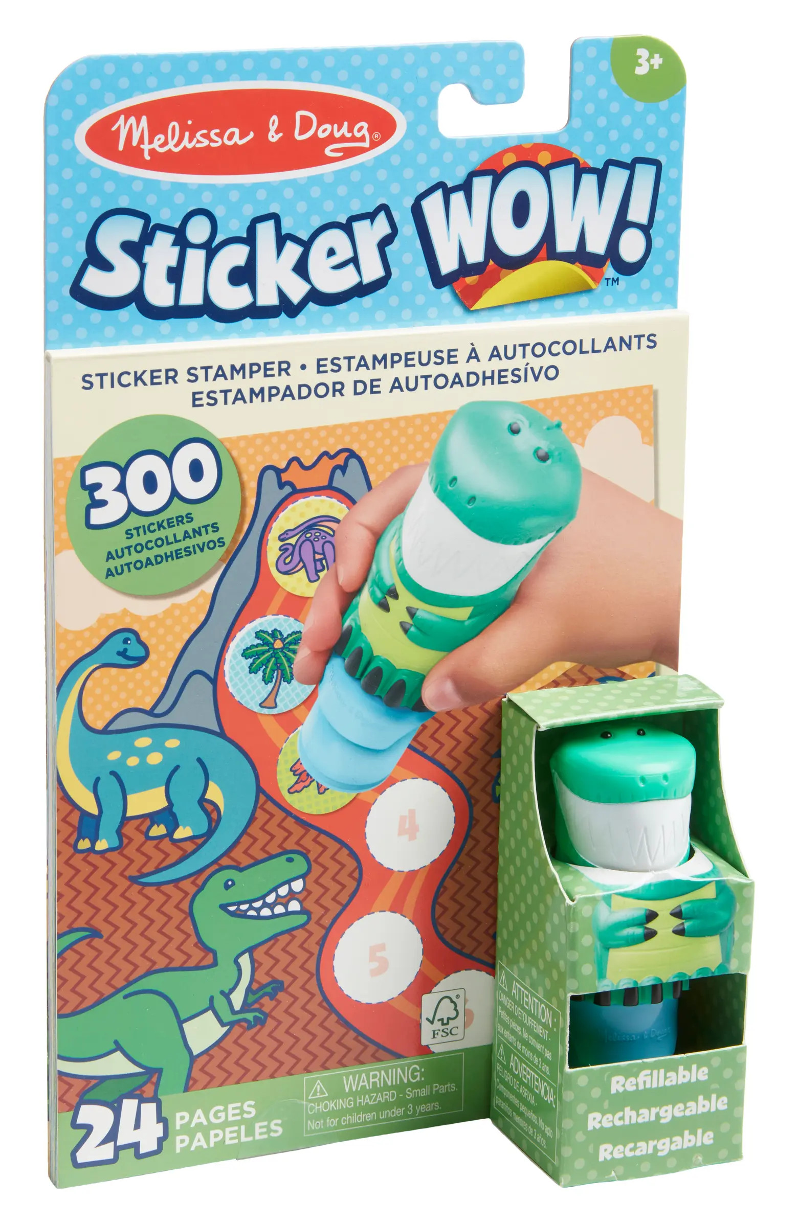 Melissa & Doug Sticker Wow! Olive the Dinosaur Kit | Nordstrom | Nordstrom