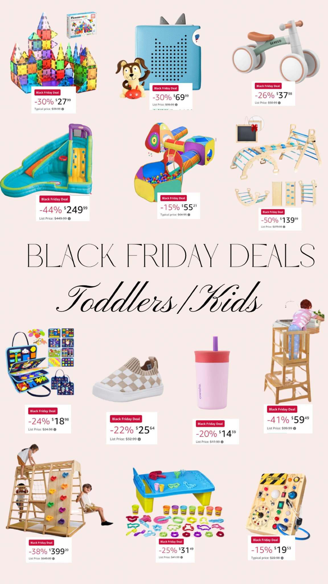 Here are some amazing Amazon toddler and kids Black Friday deals!!

#LTKKids #LTKSaleAlert #LTKCyberWeek