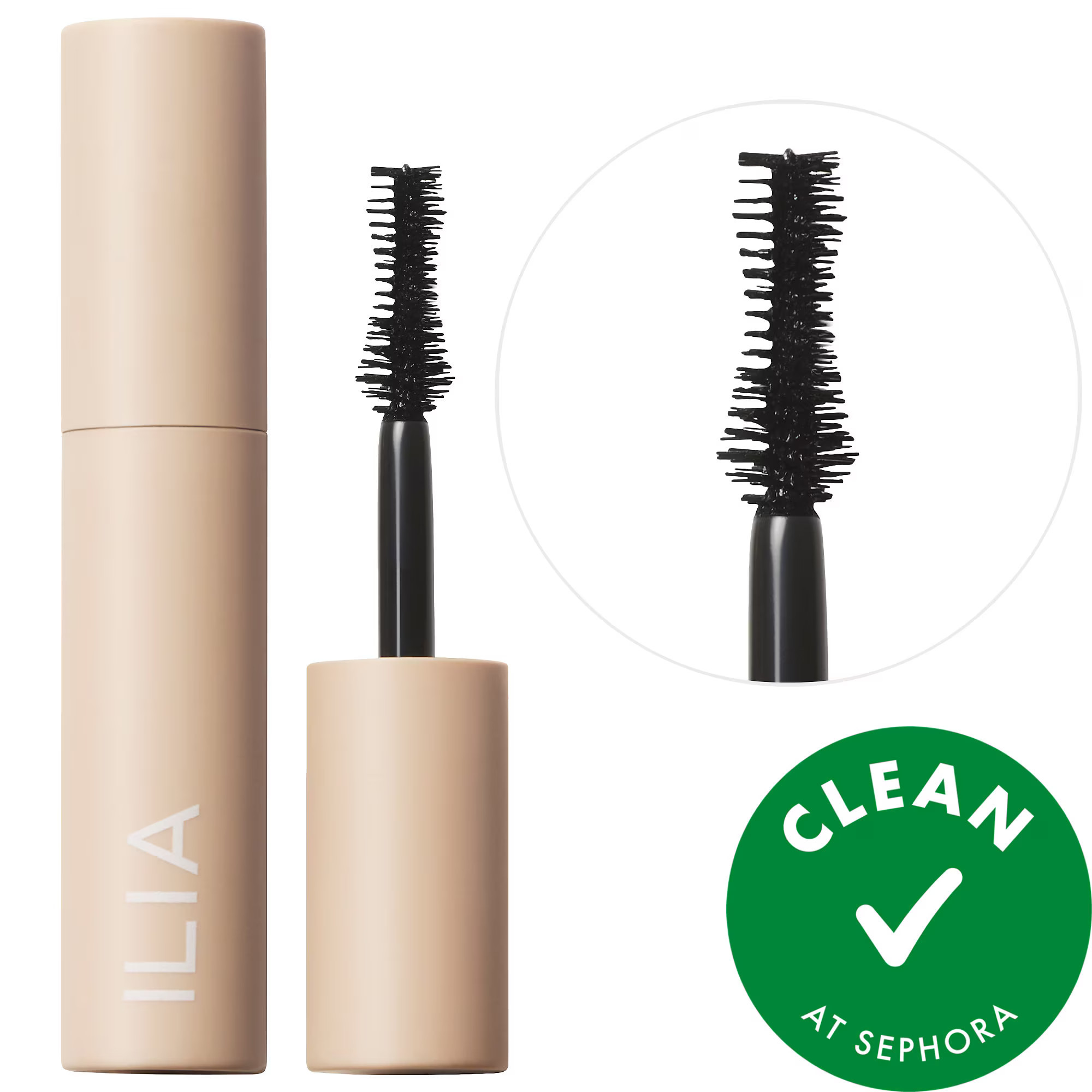 ILIA Mini Fullest Volumizing Mascara Classic Black 0.13 oz / 4 ml | Sephora (US)