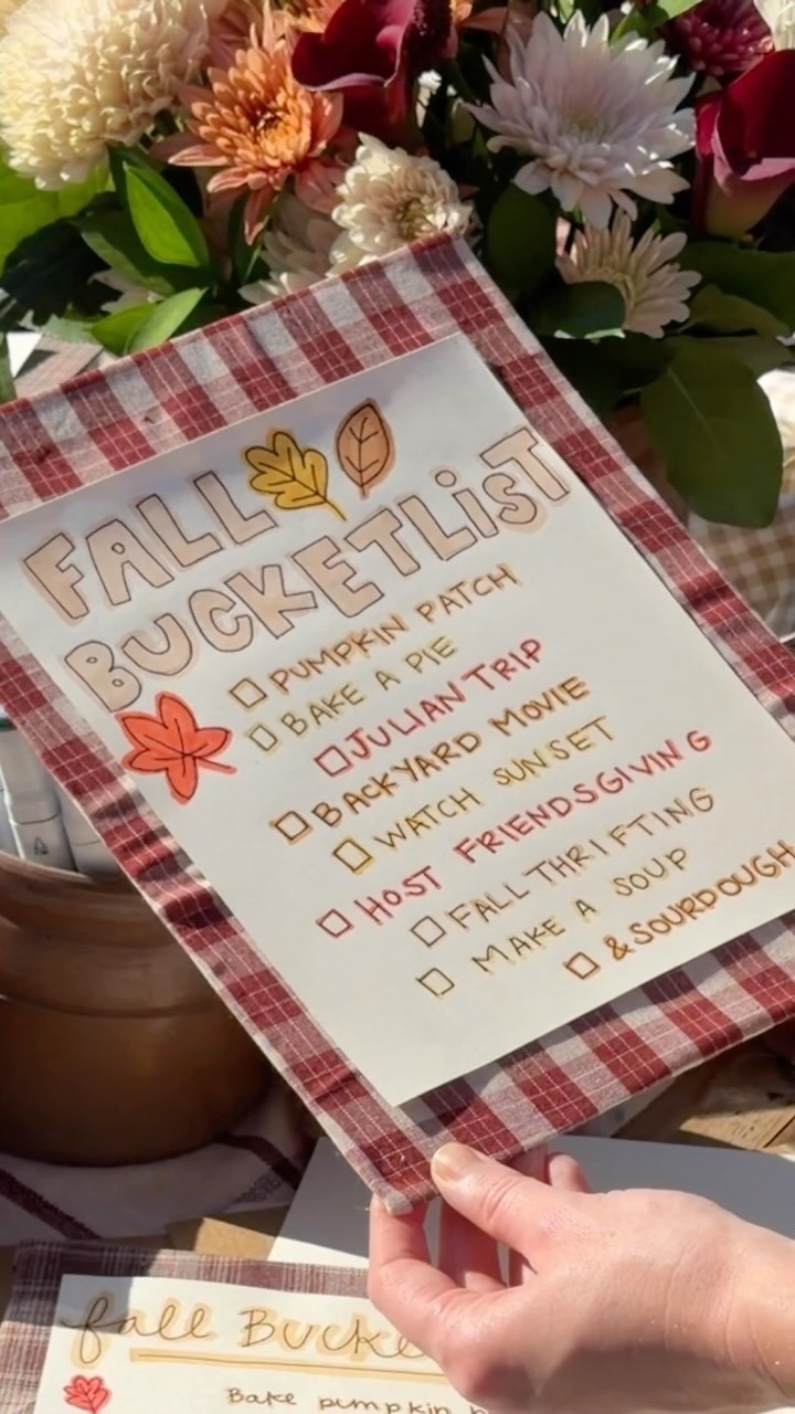 fall bucket lists are loading!!! comment ‘craft’ for links to everything 🍂🍁

#craftideas #fallbucketlist #girlsnightin #fallcrafts #pinterestinspo