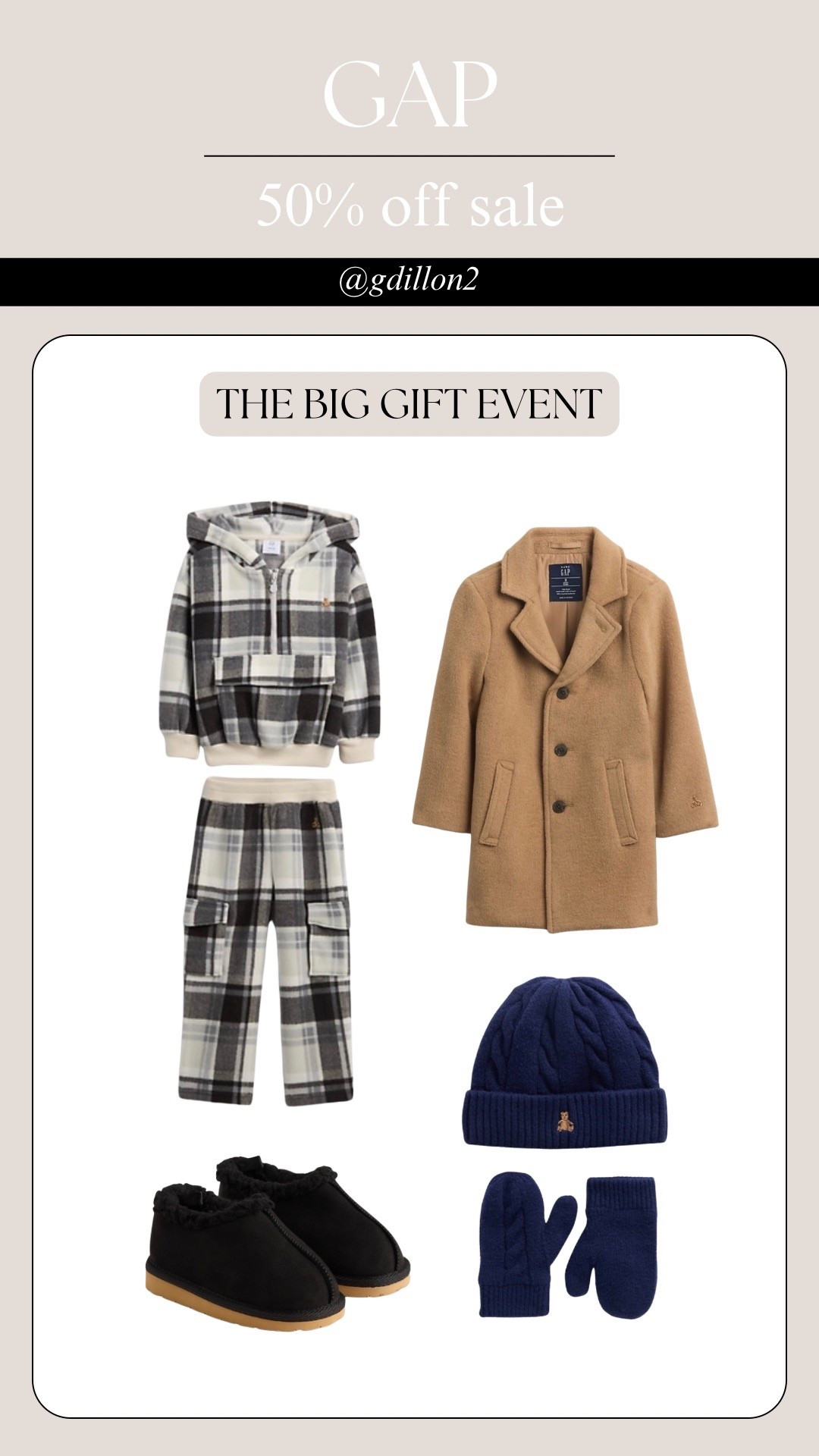 The Big Gift Event: 50% off your purchase — includes sale!

#LTKKids #LTKSaleAlert #LTKHoliday