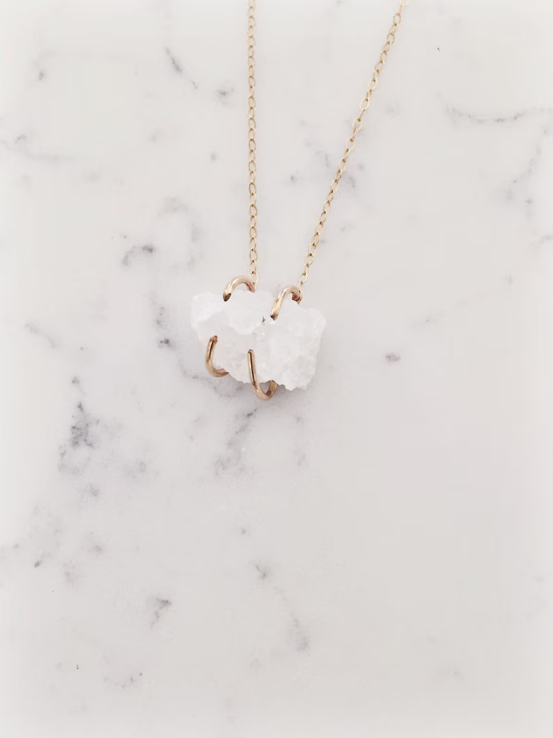 Geode necklace | Etsy (US)