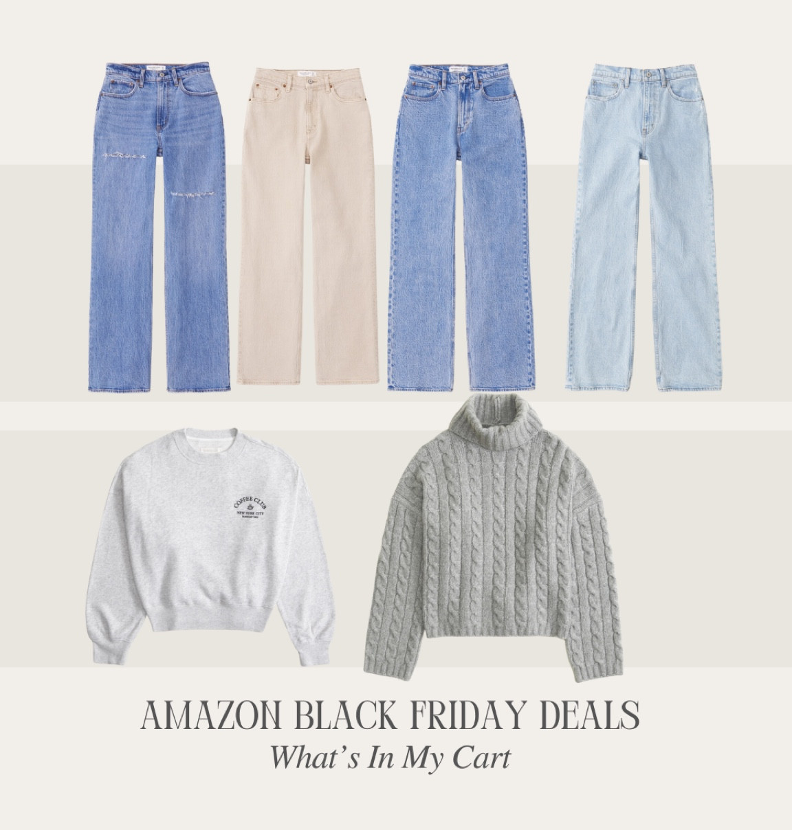 Black Friday favorites from Abercrombie! 

abercrombie l abercrombie jeans l denim l black friday l cyber week

#LTKCyberWeek #LTKGiftGuide #LTKSeasonal