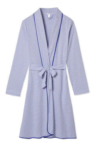 Pima Robe in Lapis | Lake Pajamas
