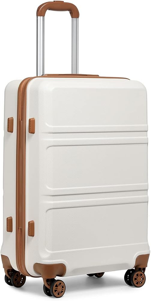 Kono 20'' Carry on Luggage Lightweight with Spinner Wheel TSA Lock Hardside Luggage Airline Appro... | Amazon (US)