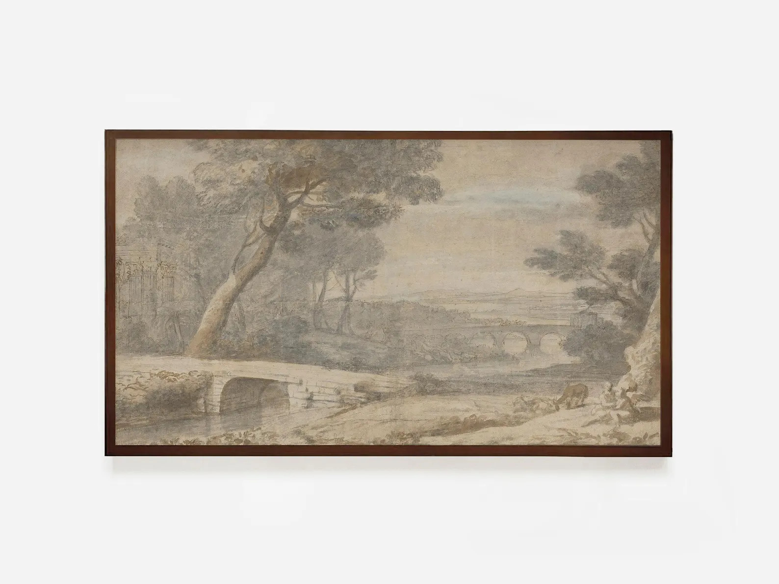 Samsung Frame TV Art / Muted Vintage Landscape Painting DIGITAL Art | Etsy (US)