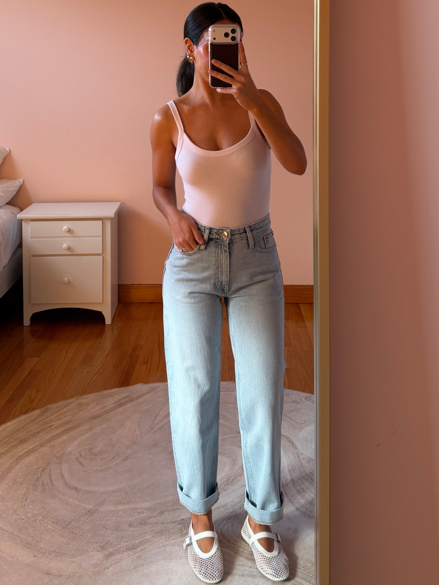 Size small in bodysuit, size 26 in jeans 

Zara, Zara outfit, spring outfits 2026

#LTKootd #LTKPetite