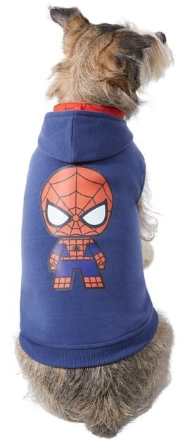 MARVEL 's Spider-Man Dog & Cat Hoodie, Small - Chewy.com | Chewy.com