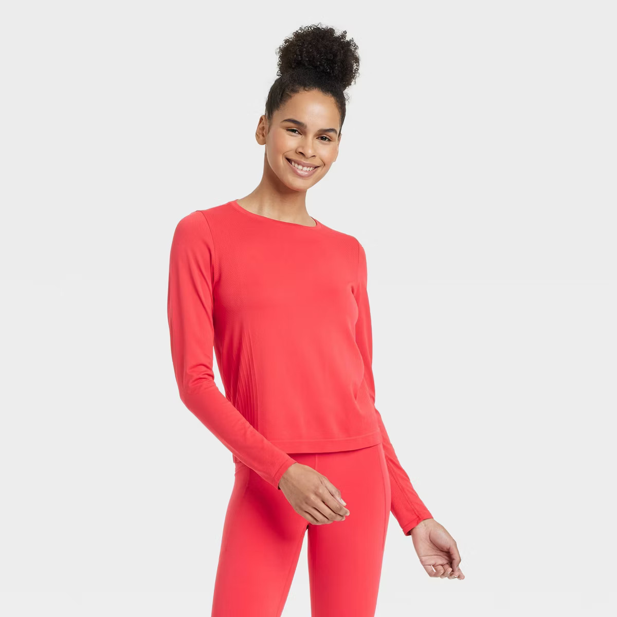Women's Seamless Long Sleeve Top - All In Motion™ | Target
