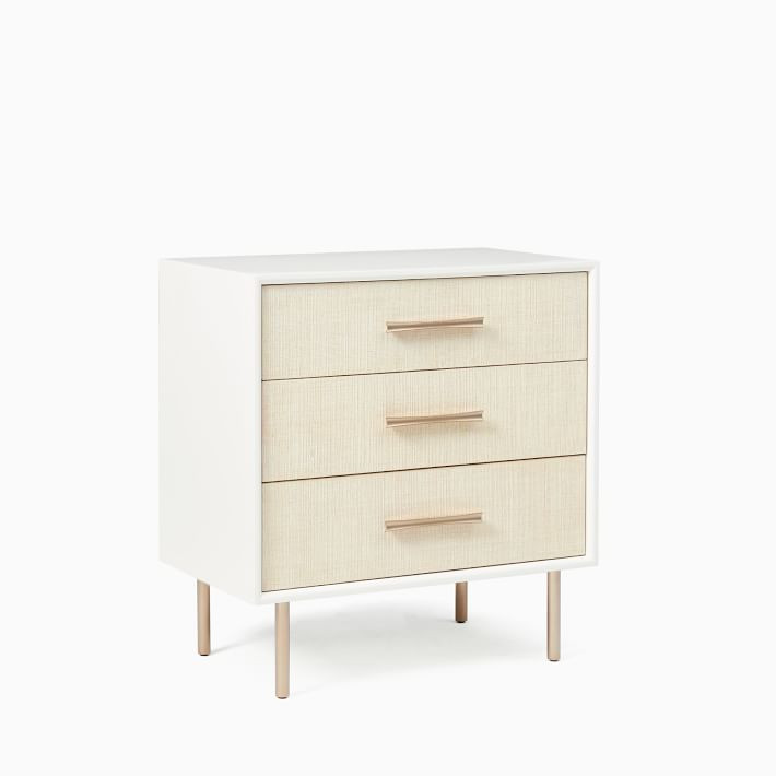 Margot Raffia Nightstand (28") | West Elm (US)
