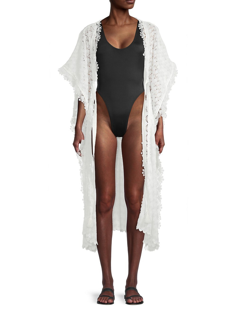 Arrecife Lace Robe | Saks Fifth Avenue