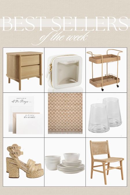Best sellers of the week 🤎

#bestsellers #mostsold #homefinds #furniture #summerheels #amazonfindd #customgifts #barcart

#LTKhome #LTKfindsunder100 

#LTKSeasonal
