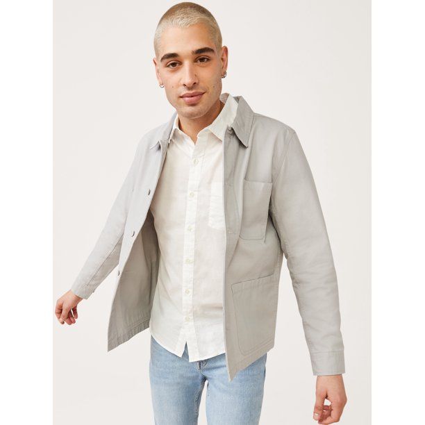 Free Assembly Men's Chore Jacket | Walmart (US)